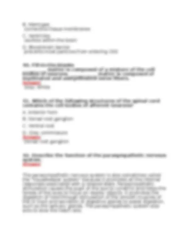 BIOD 152 Anatomy & Physiology 2 Final Exam | Portage Learning (2026/ ...