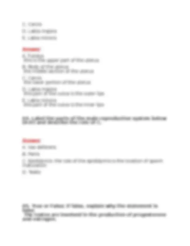 BIOD 152 Anatomy & Physiology 2 Final Exam | Portage Learning (2026/ ...
