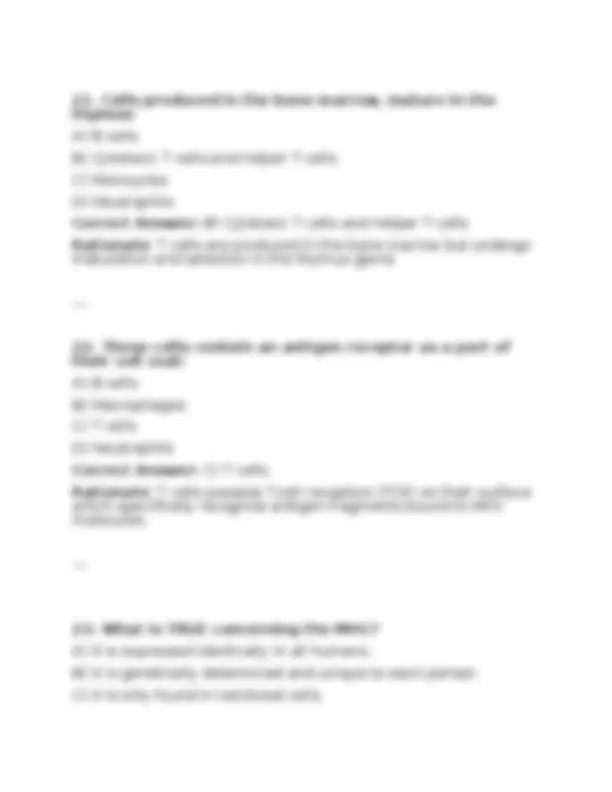 BIOD 152 Anatomy & Physiology 2 Module 5 Exam | Portage Learning (2026/ ...