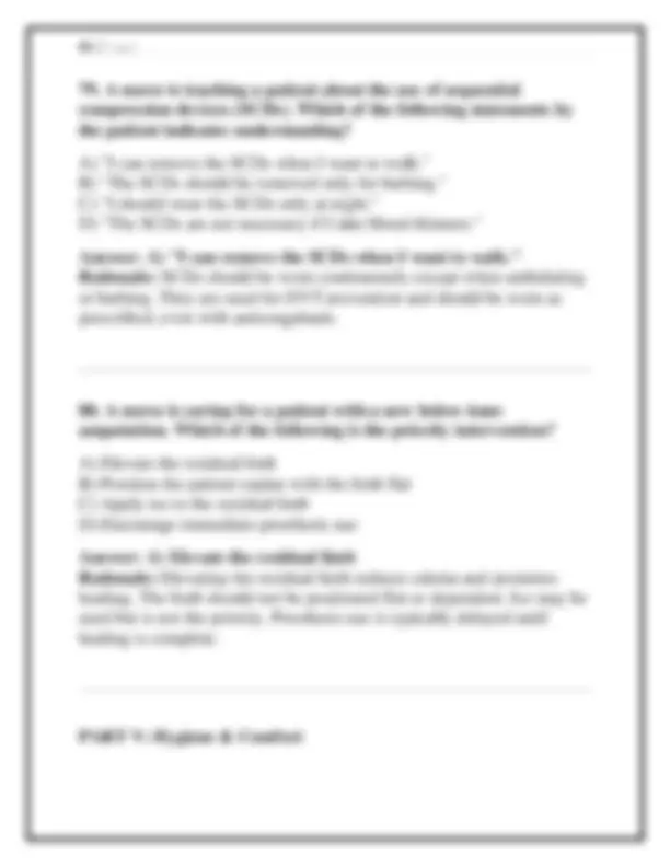 ATI Fundamentals Exam 1 Test Bank 2026-2027: Nursing Practice Questions ...