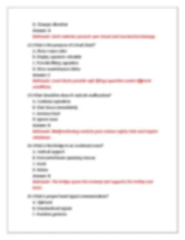 NCCCO Overhead Crane Operator Certification Practice Exam Questions And ...
