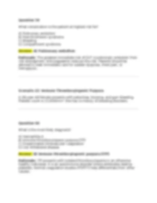 SECURE COMPREHENSIVE CLINICAL SIMULATION SAE (FORM 2020) Complete Study ...