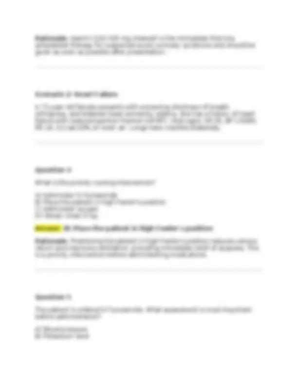 SECURE COMPREHENSIVE CLINICAL SIMULATION SAE (FORM 2020) Complete Study ...