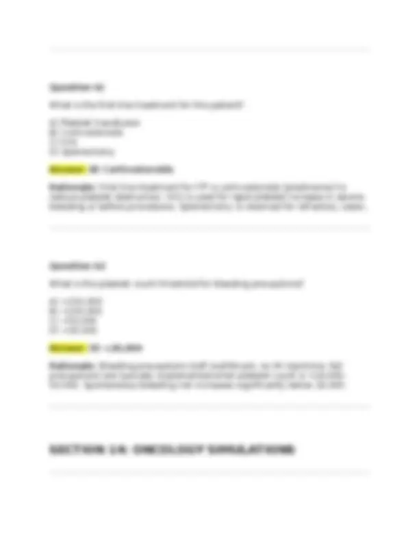 SECURE COMPREHENSIVE CLINICAL SIMULATION SAE (FORM 2020) Complete Study ...