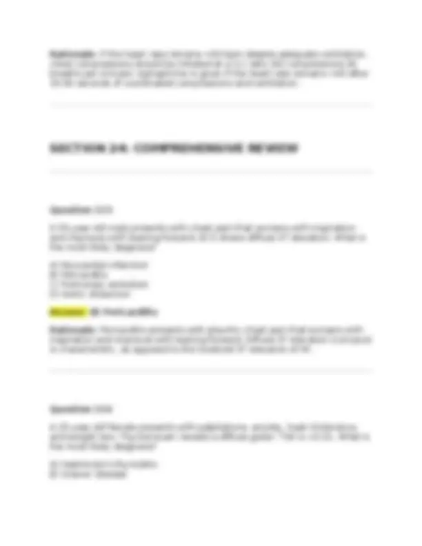 SECURE COMPREHENSIVE CLINICAL SIMULATION SAE (FORM 2020) Complete Study ...