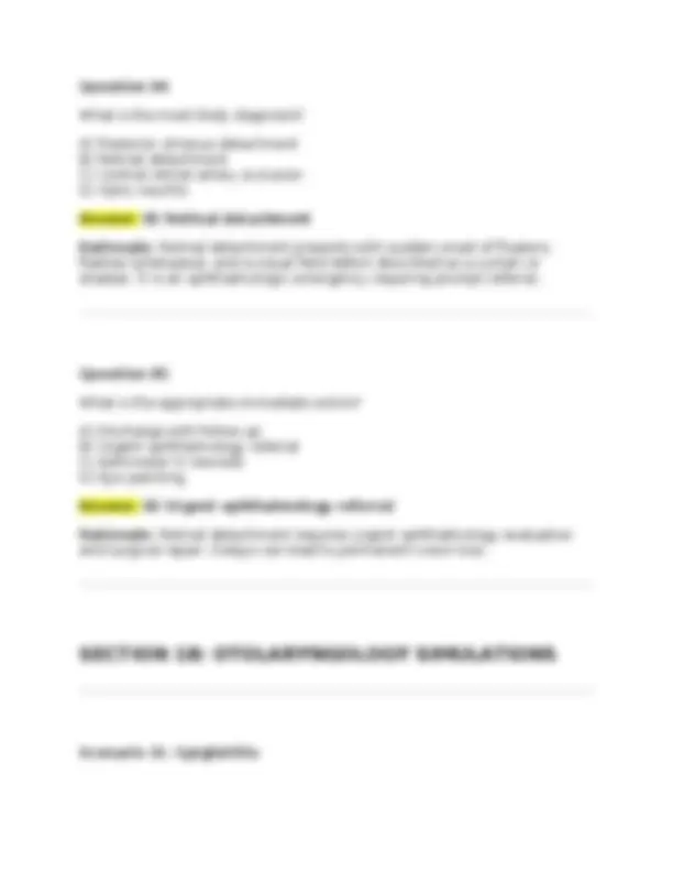 SECURE COMPREHENSIVE CLINICAL SIMULATION SAE (FORM 2020) Complete Study ...