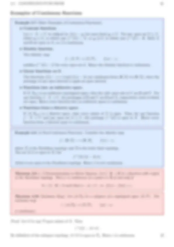Complete Topology Notes (Definitions, Theorems & Proofs for ...