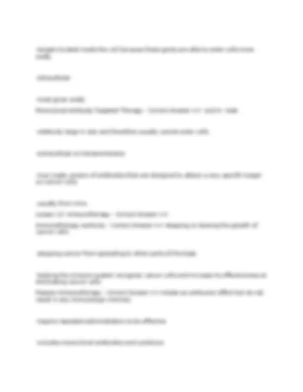 ONS/ONCC Chemotherapy Immunotherapy Certificate Exam (updated 2026 ...