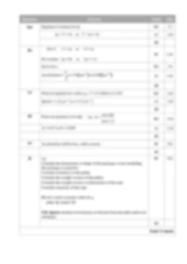 June Mark Scheme 2025 Pearson Edexcel GCE AS Mathematics (8MA0) Paper ...