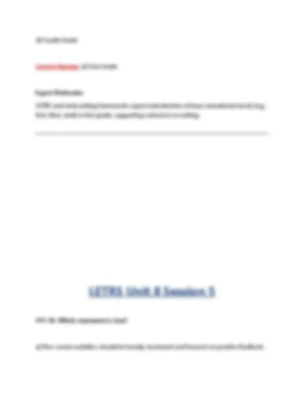 LETRS Unit 8 Sessions 1–6 Final Assessment (2026/2027) | Education ...