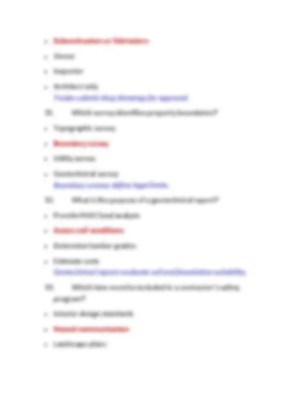 North Carolina Building Contractor Exam 2026 – Practice Questions with ...