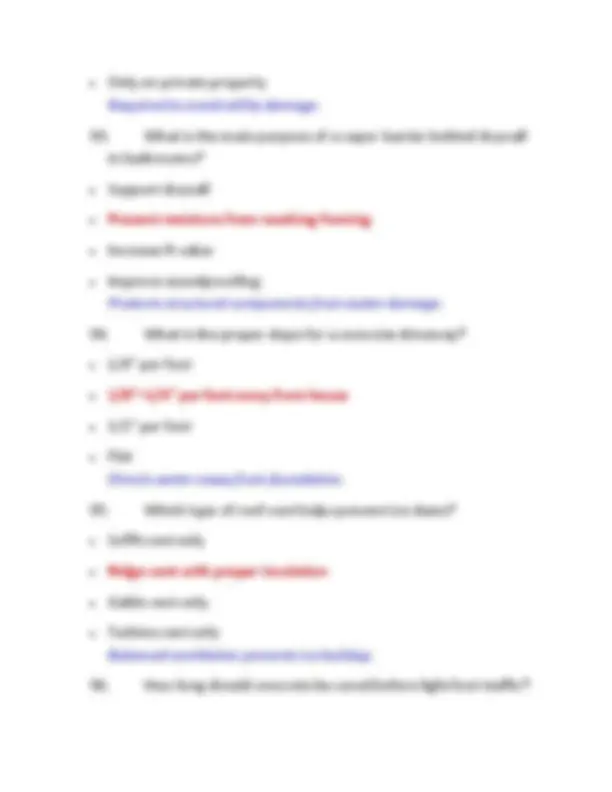 North Carolina Building Contractor Exam 2026 – Practice Questions with ...