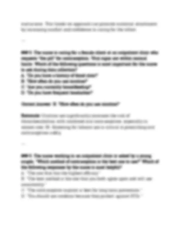 NU 170 Final Exam Questions & Answers (2026/2027) | Maternal-Child ...