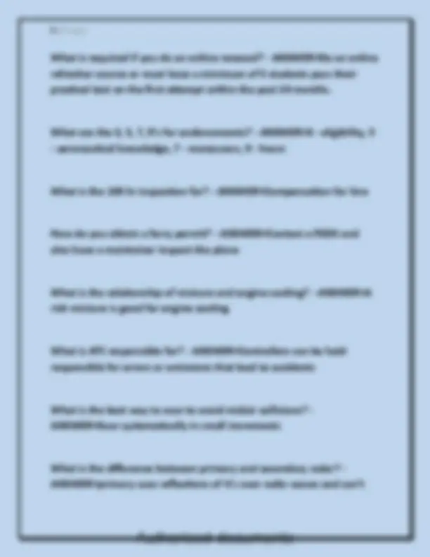 CFI CBCA Final Exam Newest 20252026 Actual Exam Study Guide | Exams ...