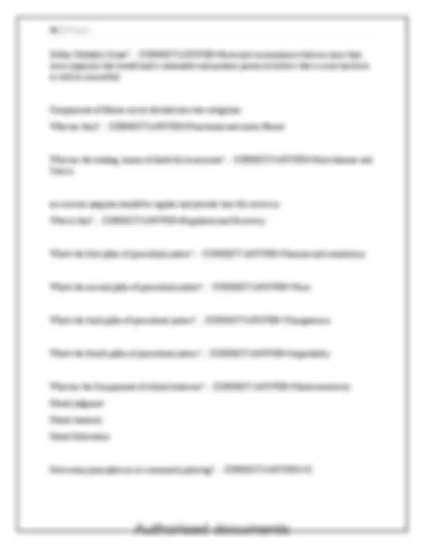BPOC Exam 1 Preparation 20252026 Comprehensive Questions & Verified ...