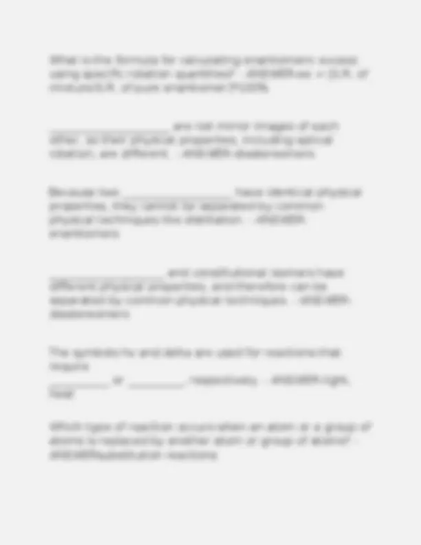 Smith Organic Chemistry 5th Edition - Exam 3 (Chapters 5-7) Exam 2026 ...