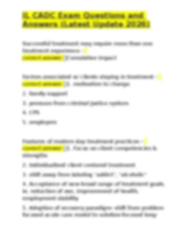 IL CADC Exam Questions and Answers (Latest Update 2026) | Exams ...