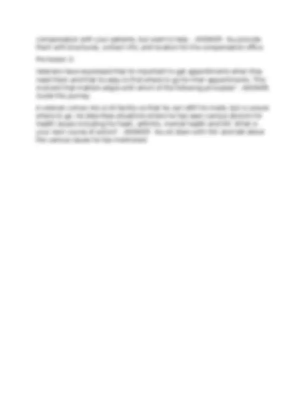 Own Questions OWN THE MOMENT REFRESHER FOR VA TMS Exam Newest 2026 Complete Questions ...