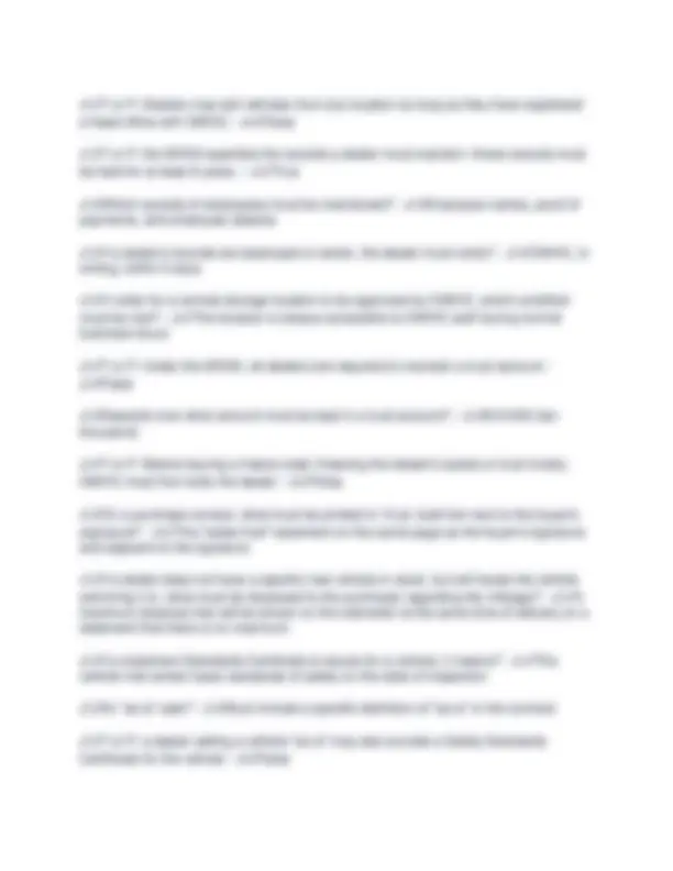 OMVIC COMPREHENSIVE EXAM 2026/2027 QUESTIONS AND SOLUTIONS RATED A+ ...