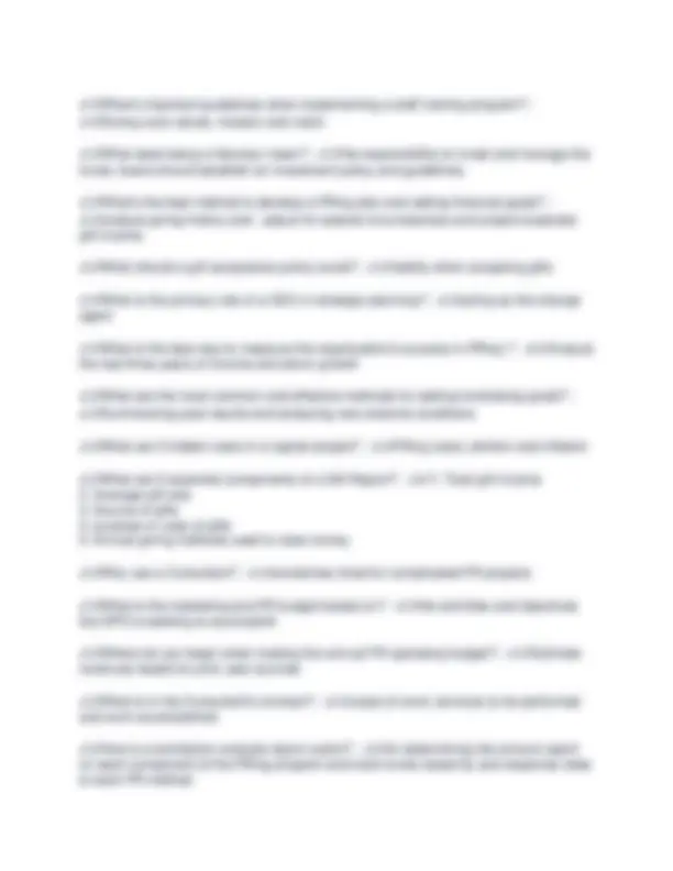 CFRE COMPREHENSIVE EXAM 2026/2027 QUESTIONS AND SOLUTIONS RATED A+ ...