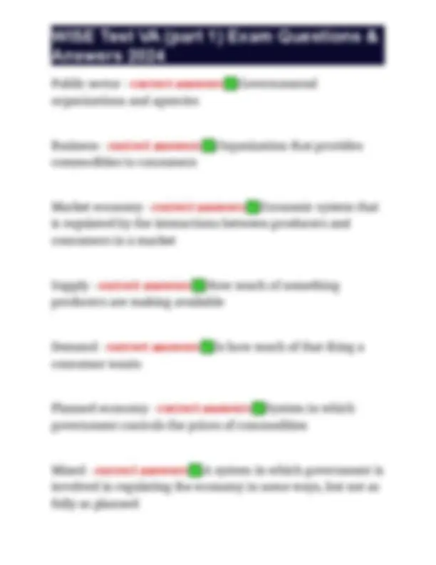 Wise Test Example WISE Test VA (part 1) Exam Questions & Answers 2024.pdf | Exams Nursing ...