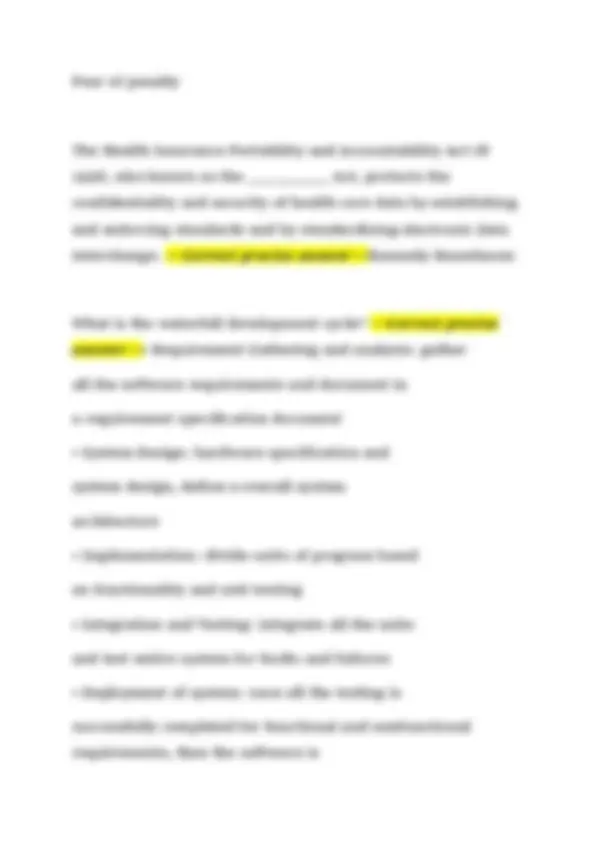 Information Security Fundamentals – Final Exam Study Guide 2026/2027 ...