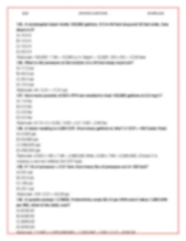 Water Math Test 2026 Water Distribution Operator Math Exam: 250+ Solved Questions ...