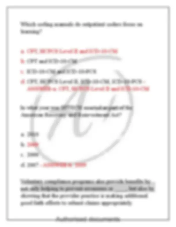 AAPC CPC Final Exam 2025 Comprehensive Practice Questions & Answers ...