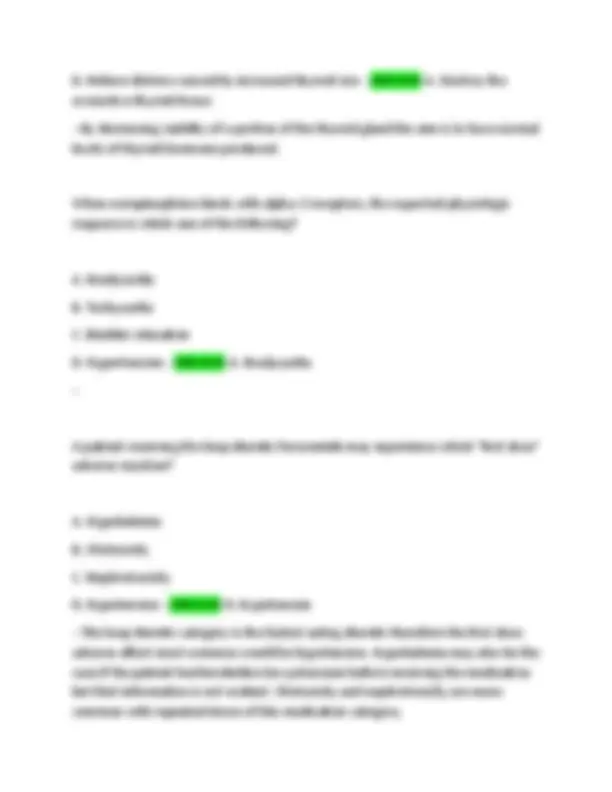 WGU D027 OA Pharmacology (PHARM) 2026/2027 –Verified Questions and ...