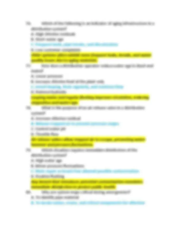 Arizona Distribution System Operator Certification Exam – Grade 3 Exam ...