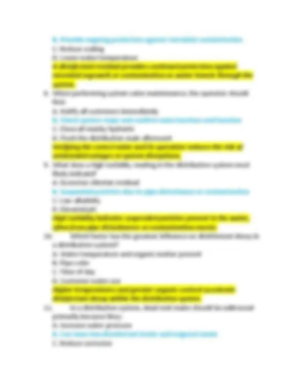Arizona Distribution System Operator Certification Exam – Grade 3 Exam ...
