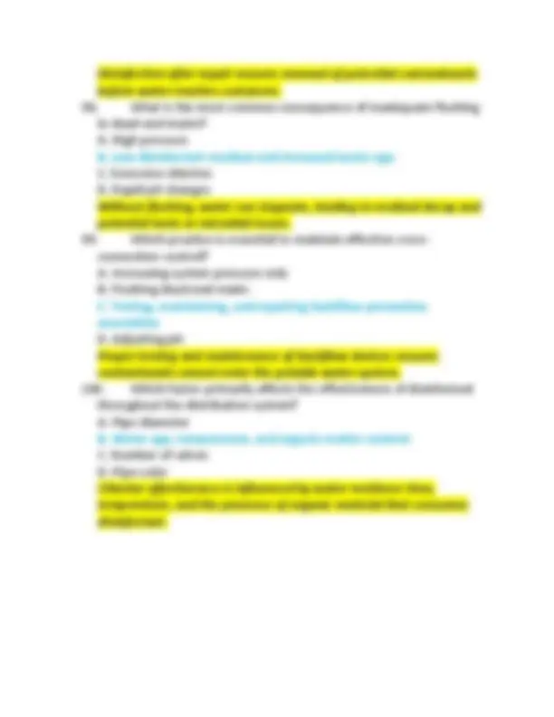 Arizona Distribution System Operator Certification Exam – Grade 3 Exam ...