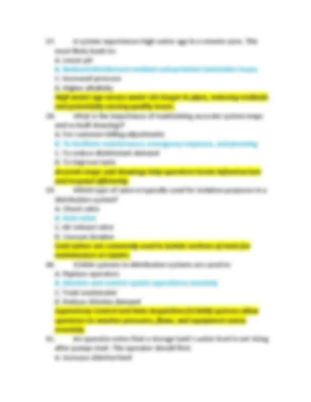 Arizona Distribution System Operator Certification Exam – Grade 3 Exam ...