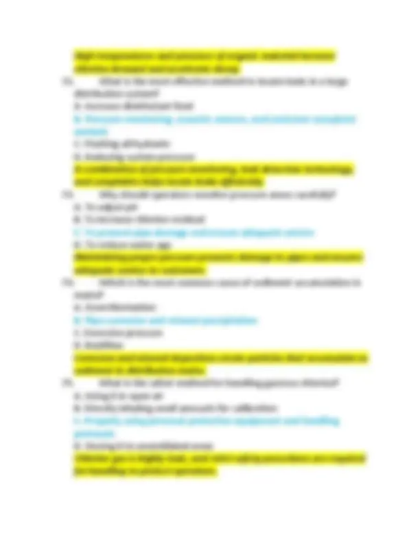 Arizona Distribution System Operator Certification Exam – Grade 3 Exam ...