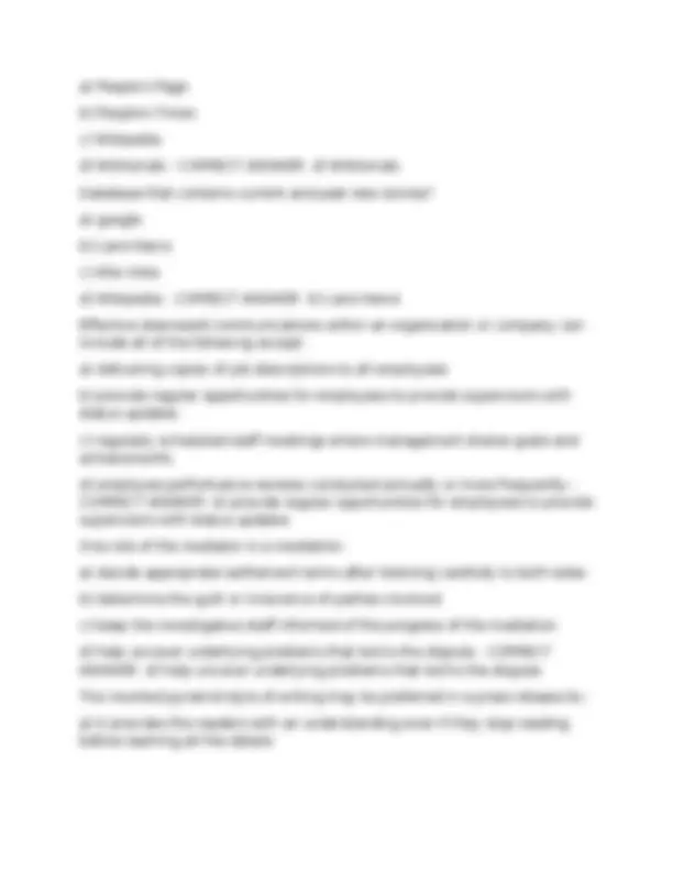 CFPT Practice Questions EXAM fully solved & updated 2025-2026 ...