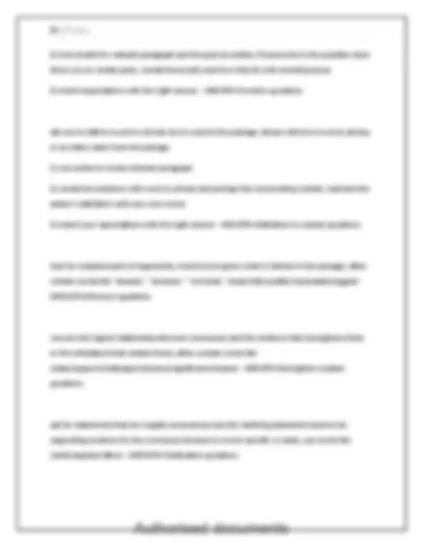 MCAT Critical Analysis and Reasoning Skills (CARS) Study Guide ...