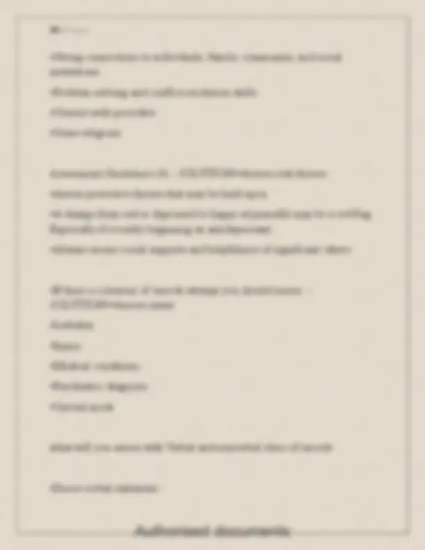 NUR 256 Mental Health Exam 3 Study Guide | Exams Health psychology ...