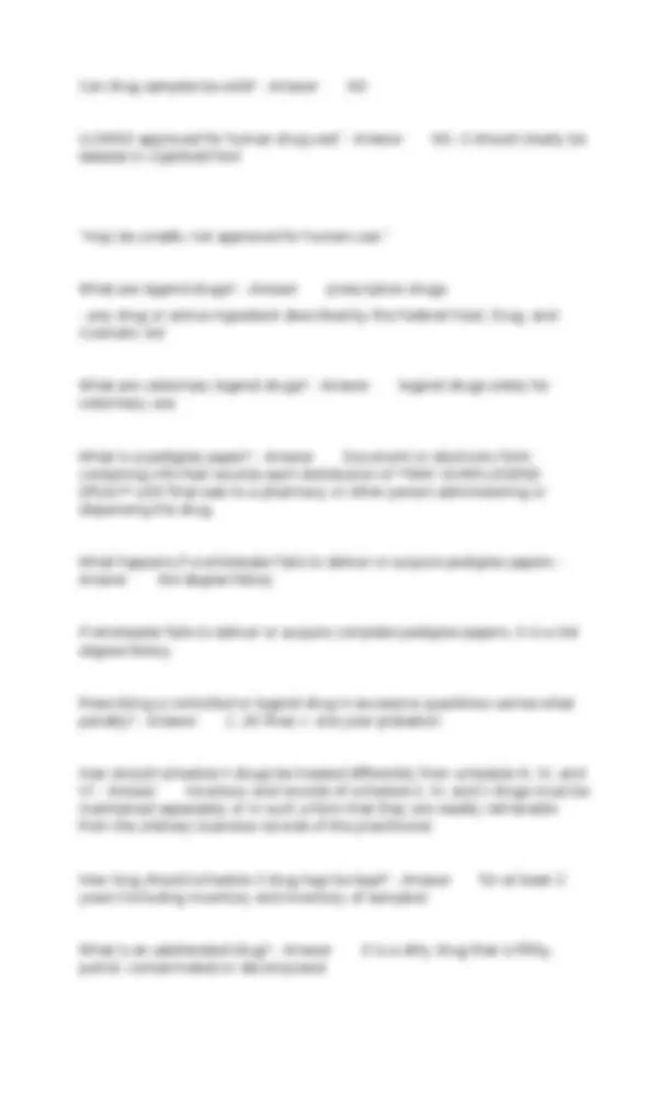 Florida Dea Examples Florida rules and regulations exam Questions and Answers 2025-2026 ...