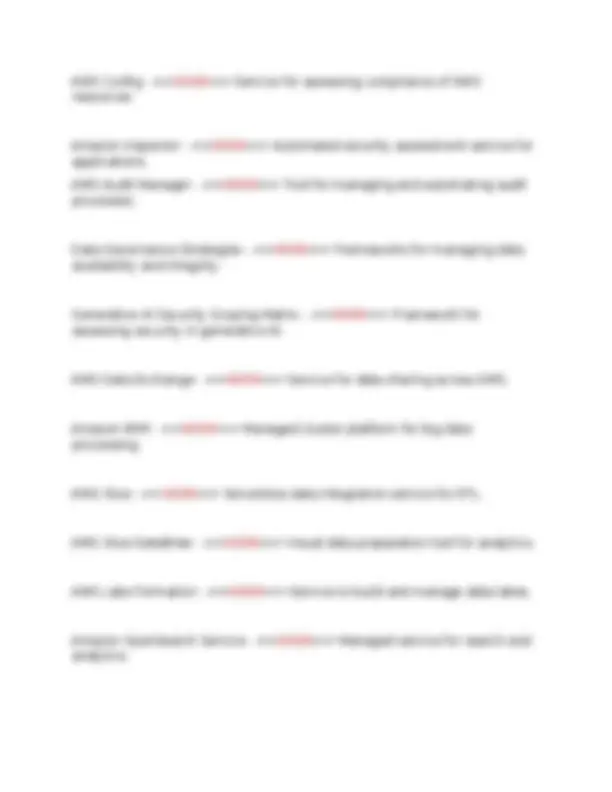 AWS Certified AI Practitioner Exam Guide (AIF-C01)| 2026/2027 Academic ...