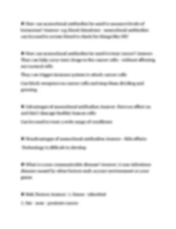 AQA GCSE BIOLOGY 8461 1H PAPER 1 HIGHER TIER MARK EXAM SCRIPT 2026 ...