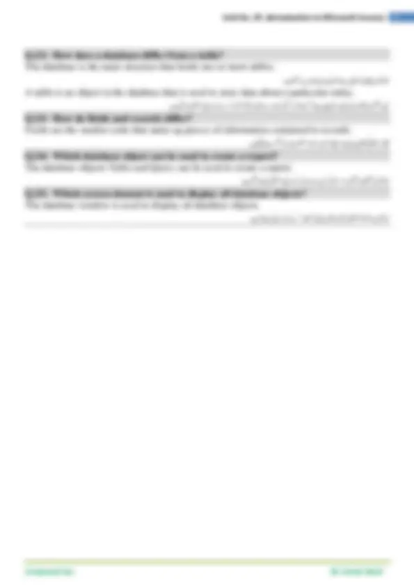 Computer Science 2nd Year - IT Series Short Questions (Units 1-10) Full ...