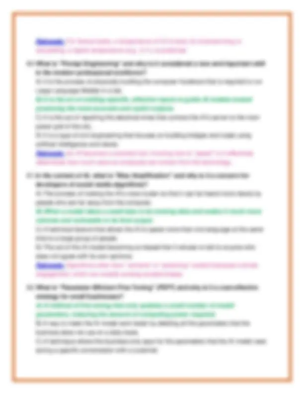 WGU D685 Practical Applications of Prompt OA Study Guide – 150 Direct ...
