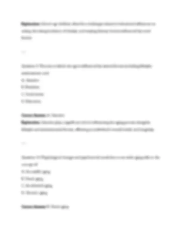 Club66pro Module 1 BIOD 121 Nutrition Modules 1–6 – Verified Q&A & Review Guide (Portage ...