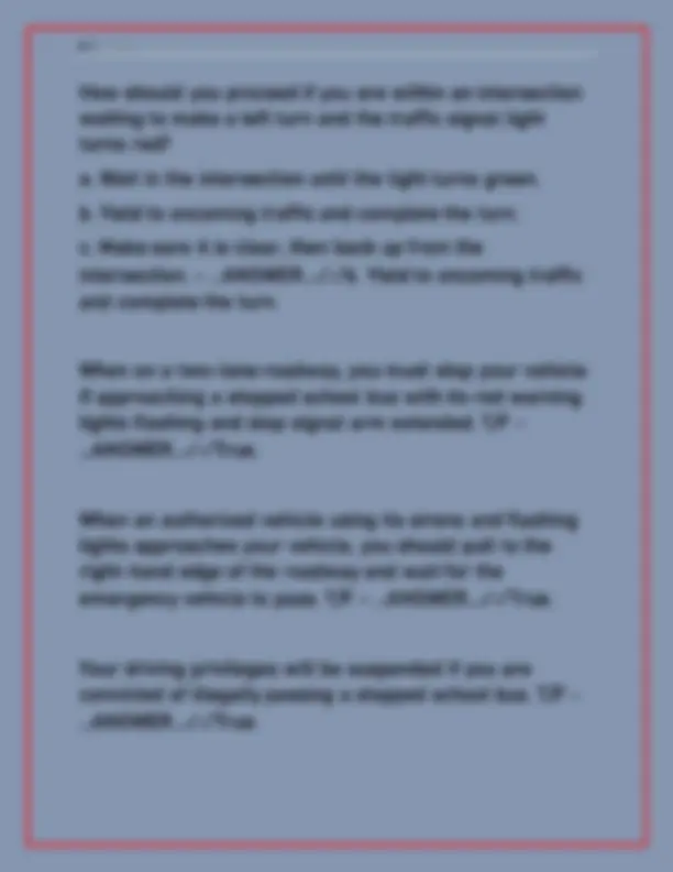 Illinois Driver’s License Exam 2025/2026 – 1900 Practice Questions ...
