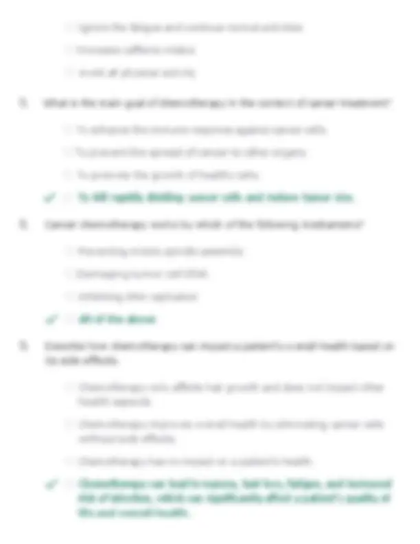 ONS/ONCC Chemotherapy Immunotherapy Certificate 2026 | Questions ...