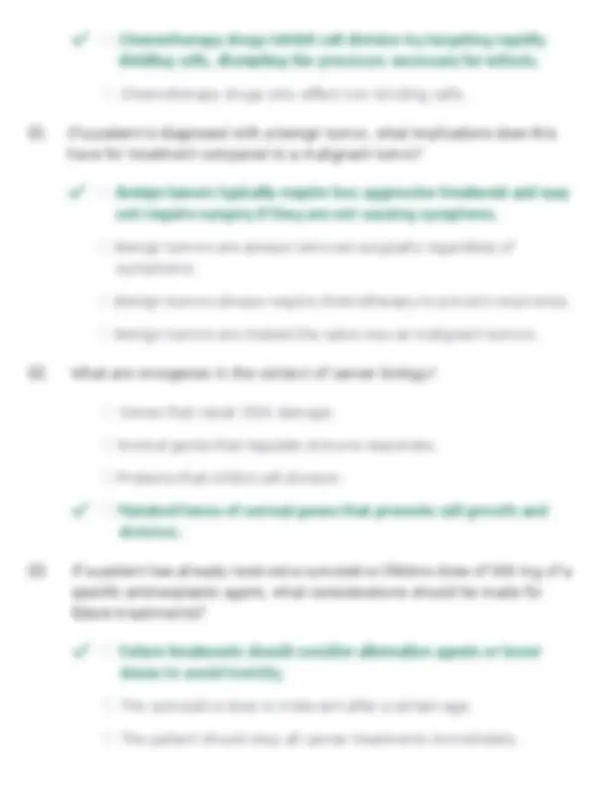 ONS/ONCC Chemotherapy Immunotherapy Certificate 2026 | Questions ...