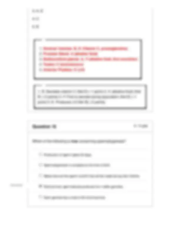 BIOD 152 Module 6 Exam (2026/2027)/Human Anatomy & Physiology II ...