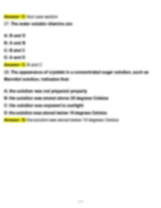 PTCB Practice Exam 8 Actual 2026 Updated Questions and Correct Answers ...