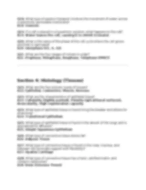 BIOL251 Human Anatomy & Physiology I w/Lab – Final Exam Review | 200 ...