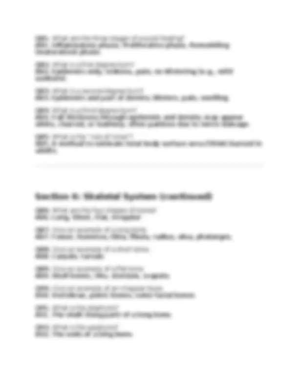 BIOL251 Human Anatomy & Physiology I w/Lab – Final Exam Review | 200 ...